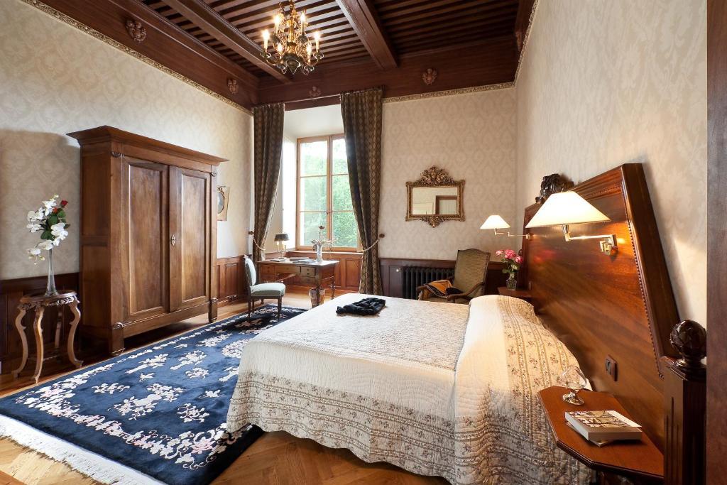 Chateau De Picomtal Crots Zimmer foto